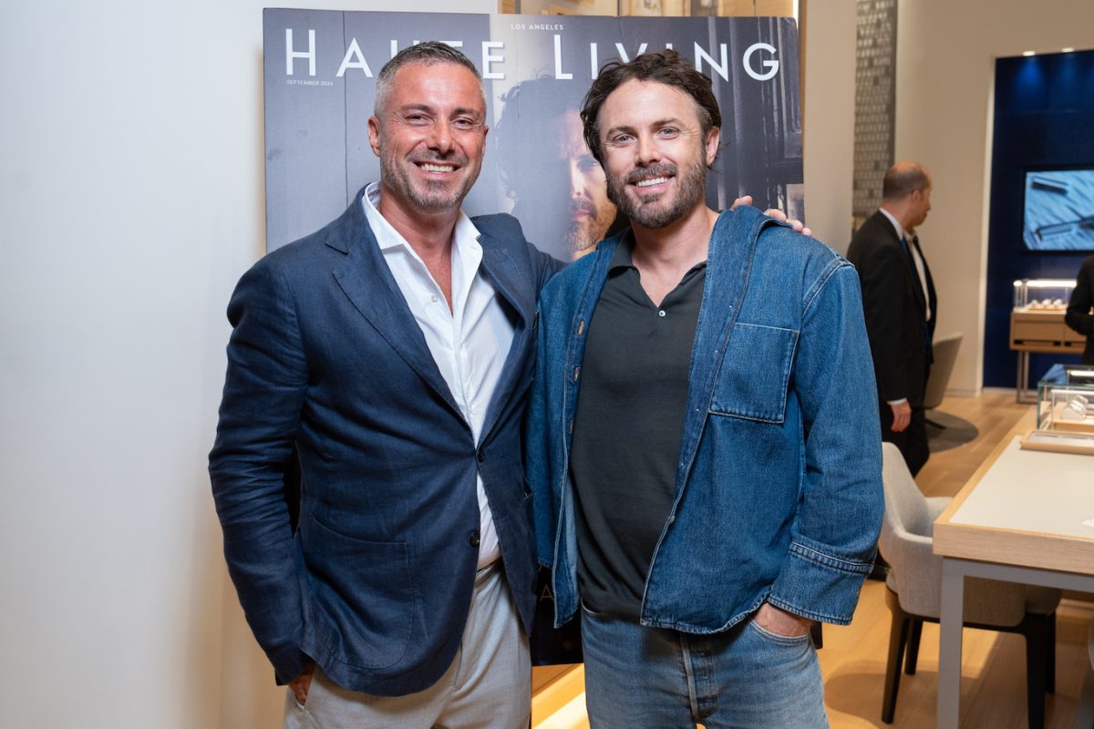 Haute Living Celebrates Casey Affleck With Grand Seiko In NYC