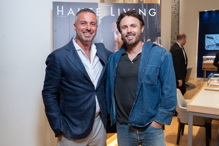Haute Living Celebrates Casey Affleck With Grand Seiko In NYC