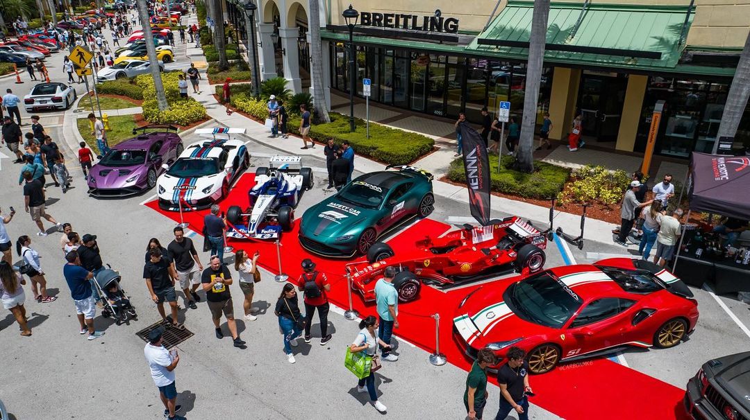 7th Annual Exotics Car Showcase At The Colonnade Presents Grand Car Display and Thousands Of Spectators