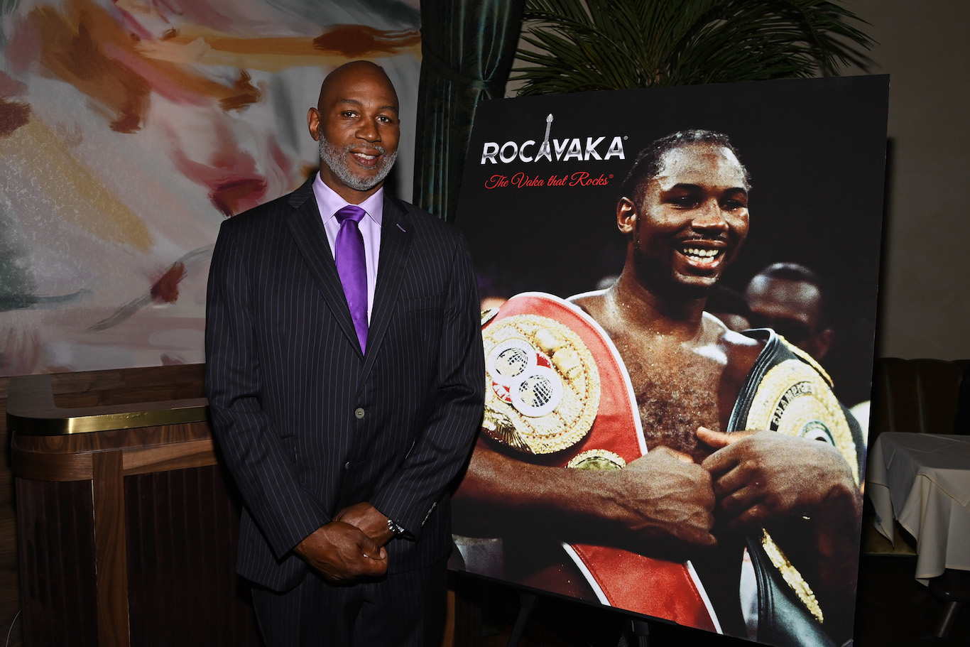 Haute Living Celebrates The Launch Of Lennox Lewis’s Champions Limited Edition Rocavaka At Le Bar Penelope In ...