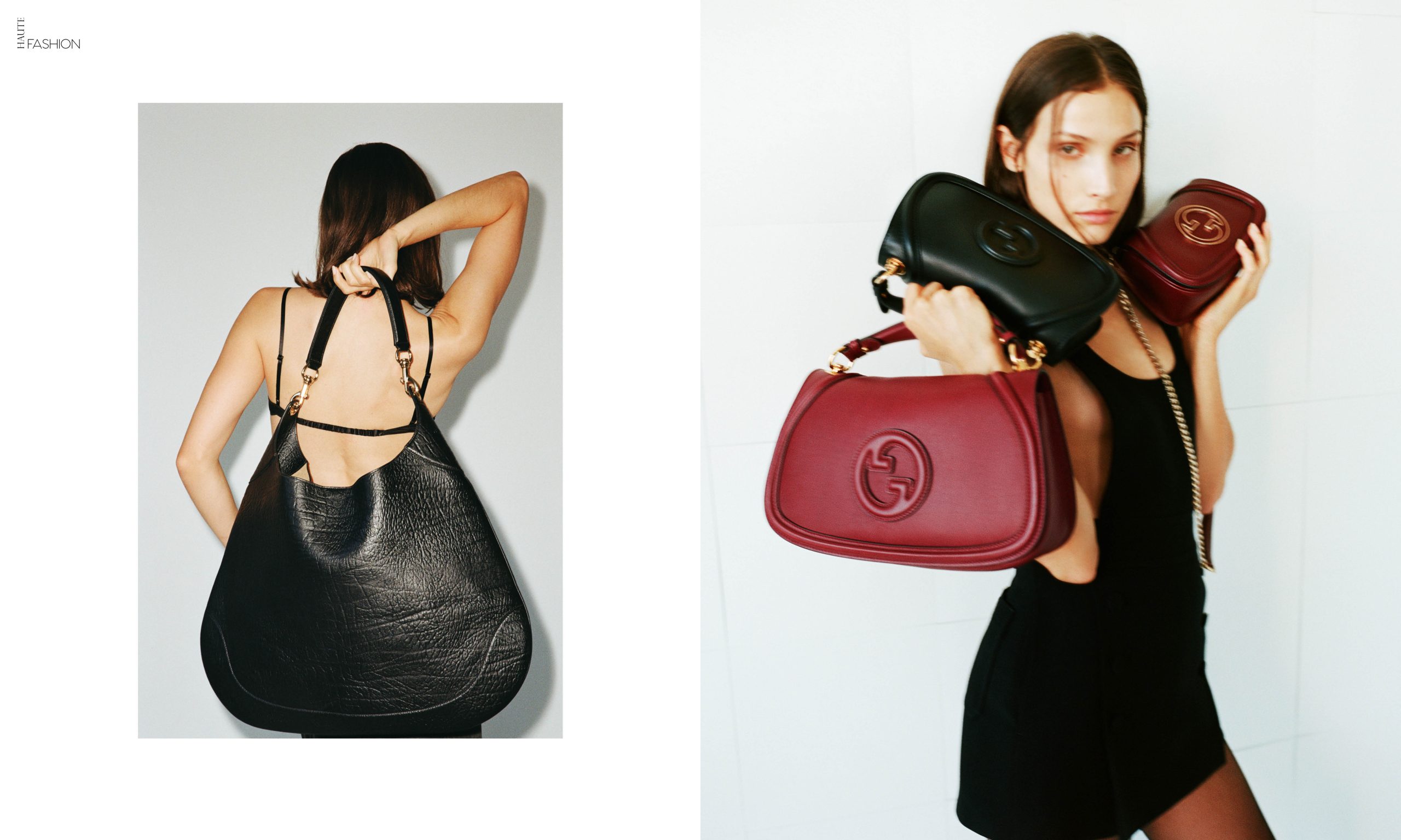 Free Falling: Two Iconic Gucci Handbags Are Transformed In The Cruise 2025 Collection