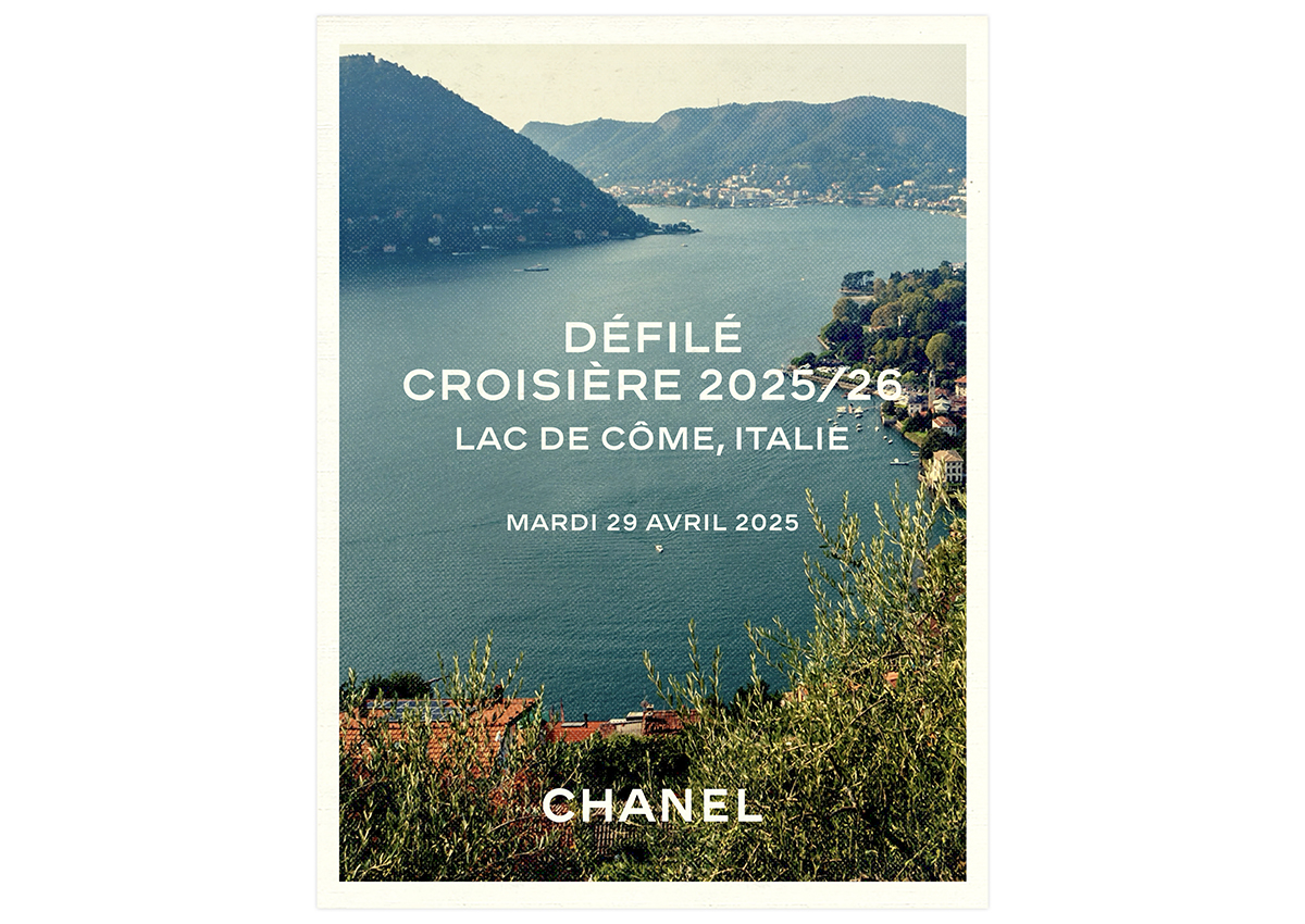 Chanel Will Head To Lake Como For The Cruise 2025/26 Runway Show