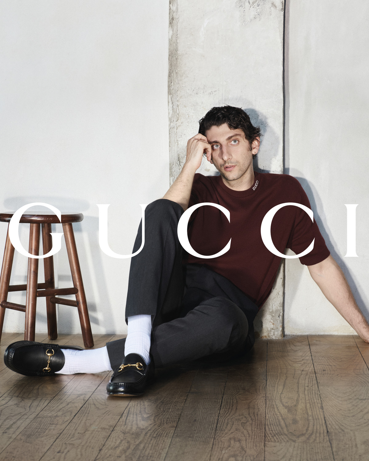 Gucci Unveils New Campaign For Its Iconic Horsebit Loafer Starring Pietro Castellitto