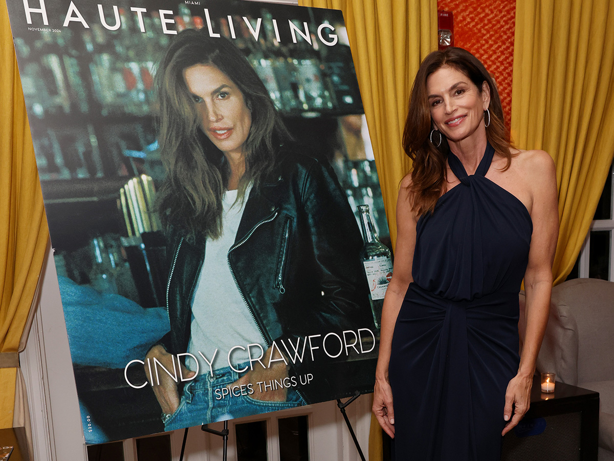 Haute Living Welcomes Cindy Crawford To Miami