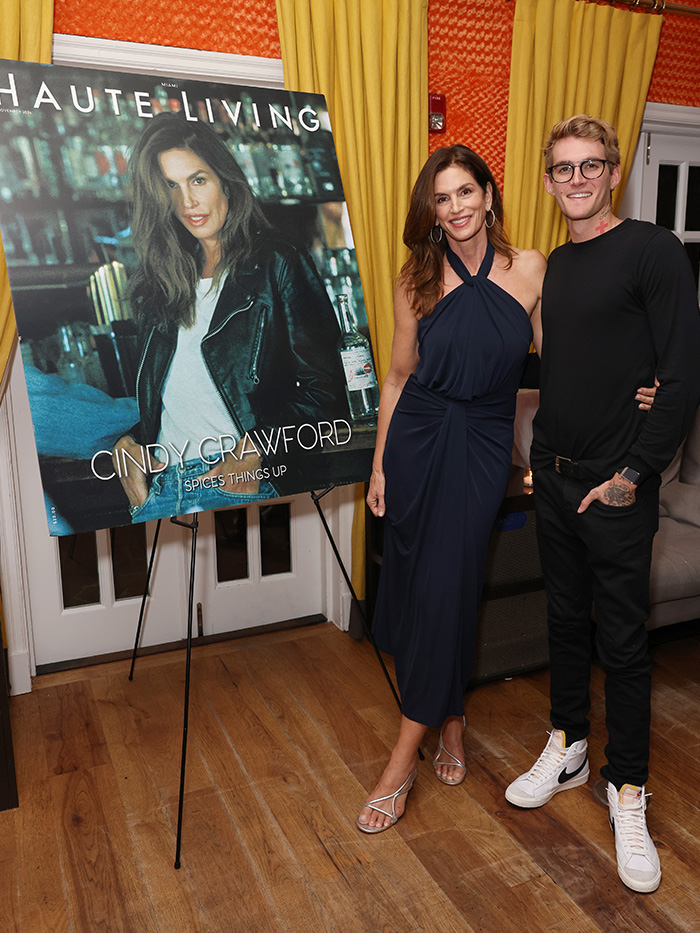 Haute Living Welcomes Cindy Crawford To Miami