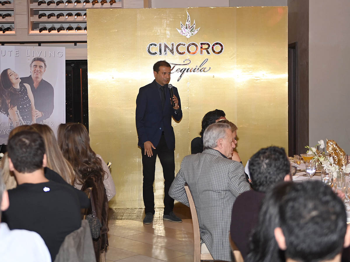 Haute Living Celebrates Wyc Grousbeck & Emilia Fazzalari With Cincoro Tequila