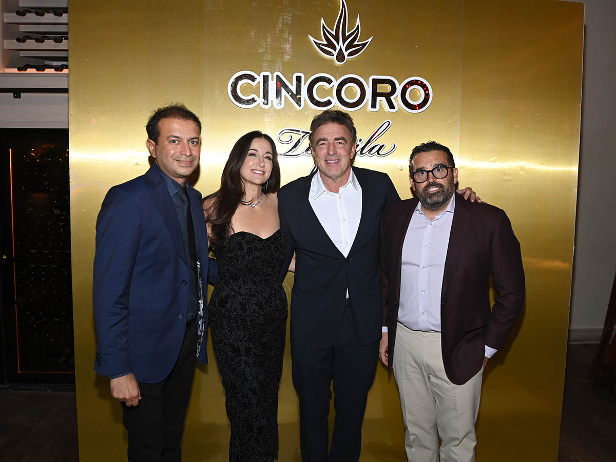 Haute Living Celebrates Wyc Grousbeck & Emilia Fazzalari With Cincoro Tequila