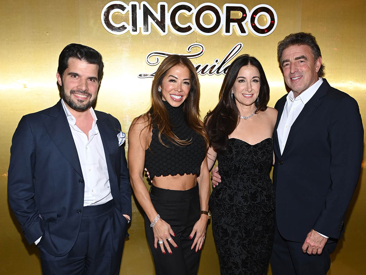 Haute Living Celebrates Wyc Grousbeck & Emilia Fazzalari With Cincoro Tequila