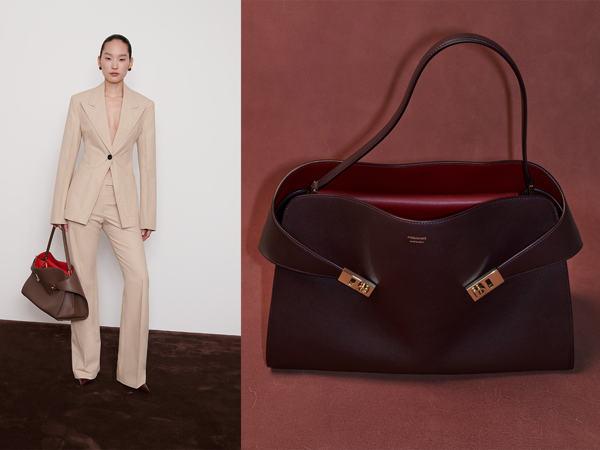 The New Ferragamo Hug Bag Is This Season’s ‘It’ Bag