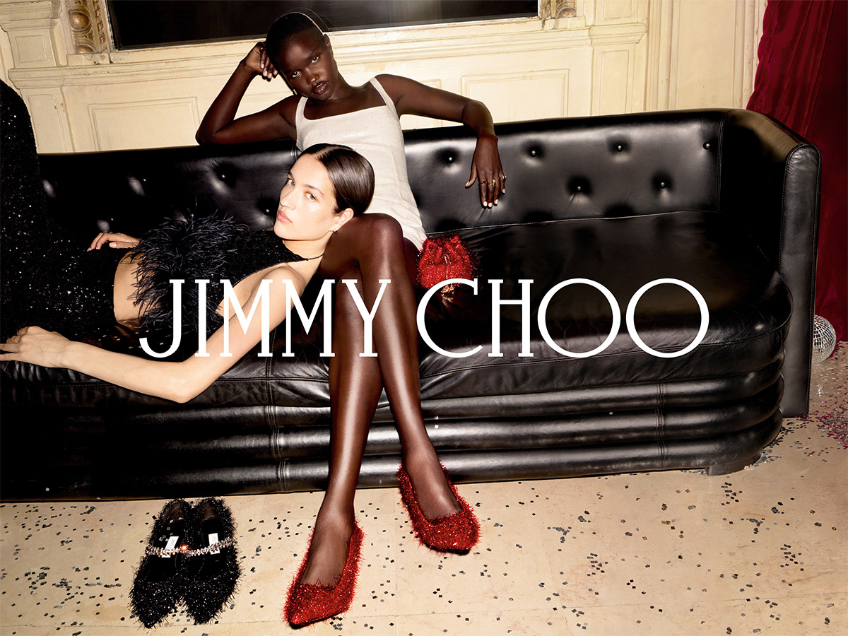 Jimmy Choo’s Winter 2024 Campaign Is The Ultimate Holiday Party