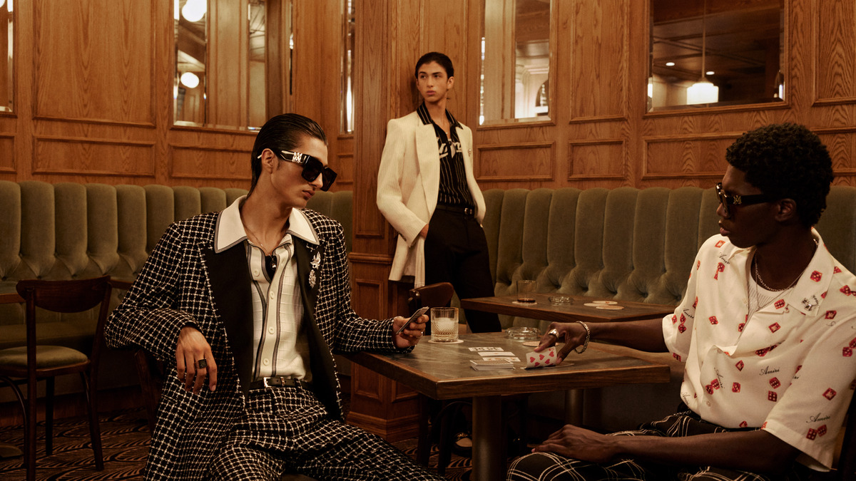 The AMIRI Pre-Spring Campaign Is Inspired By Old-School Hollywood