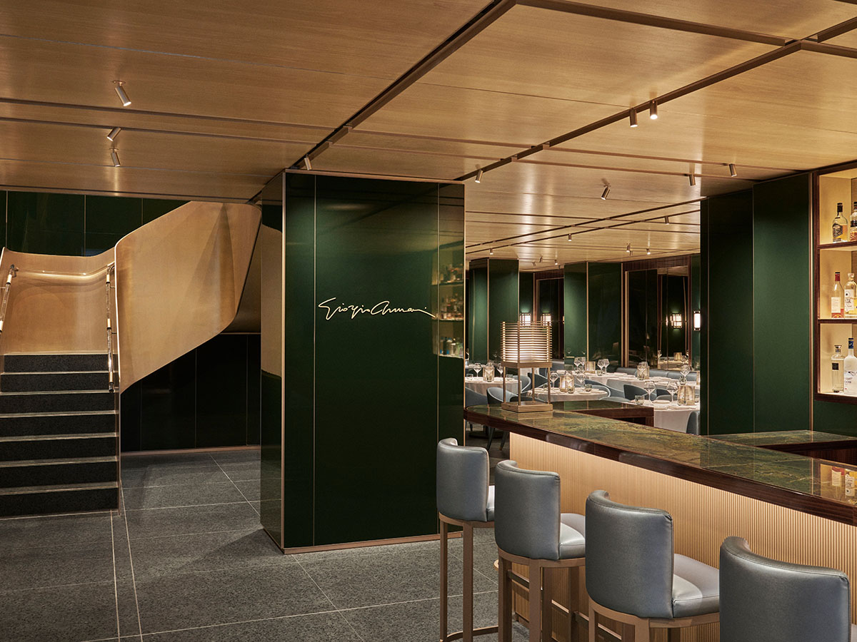 The Highly Anticipated Armani / Ristorante Opens On Madison Avenue