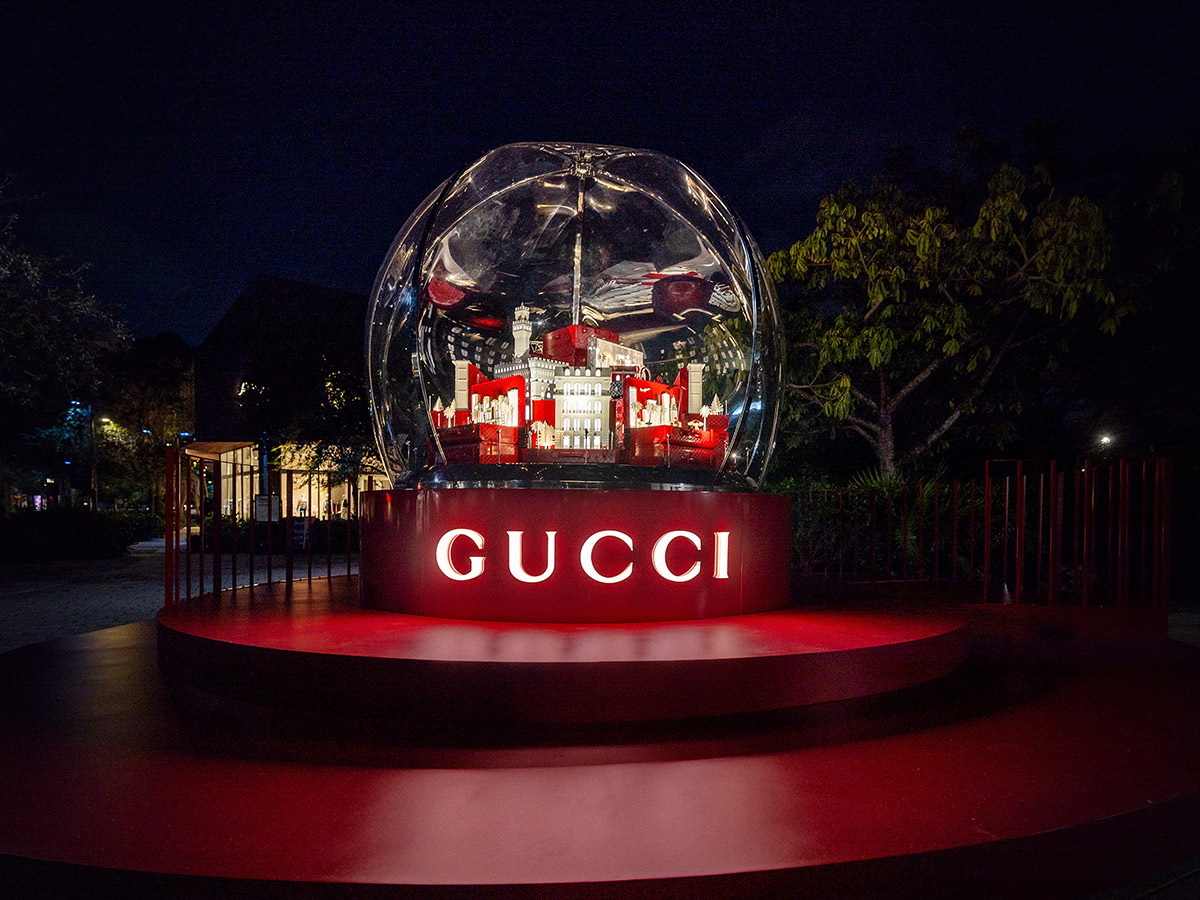 Gucci Lands In Miami With An Immersive Installation Celebrating The Holiday Season