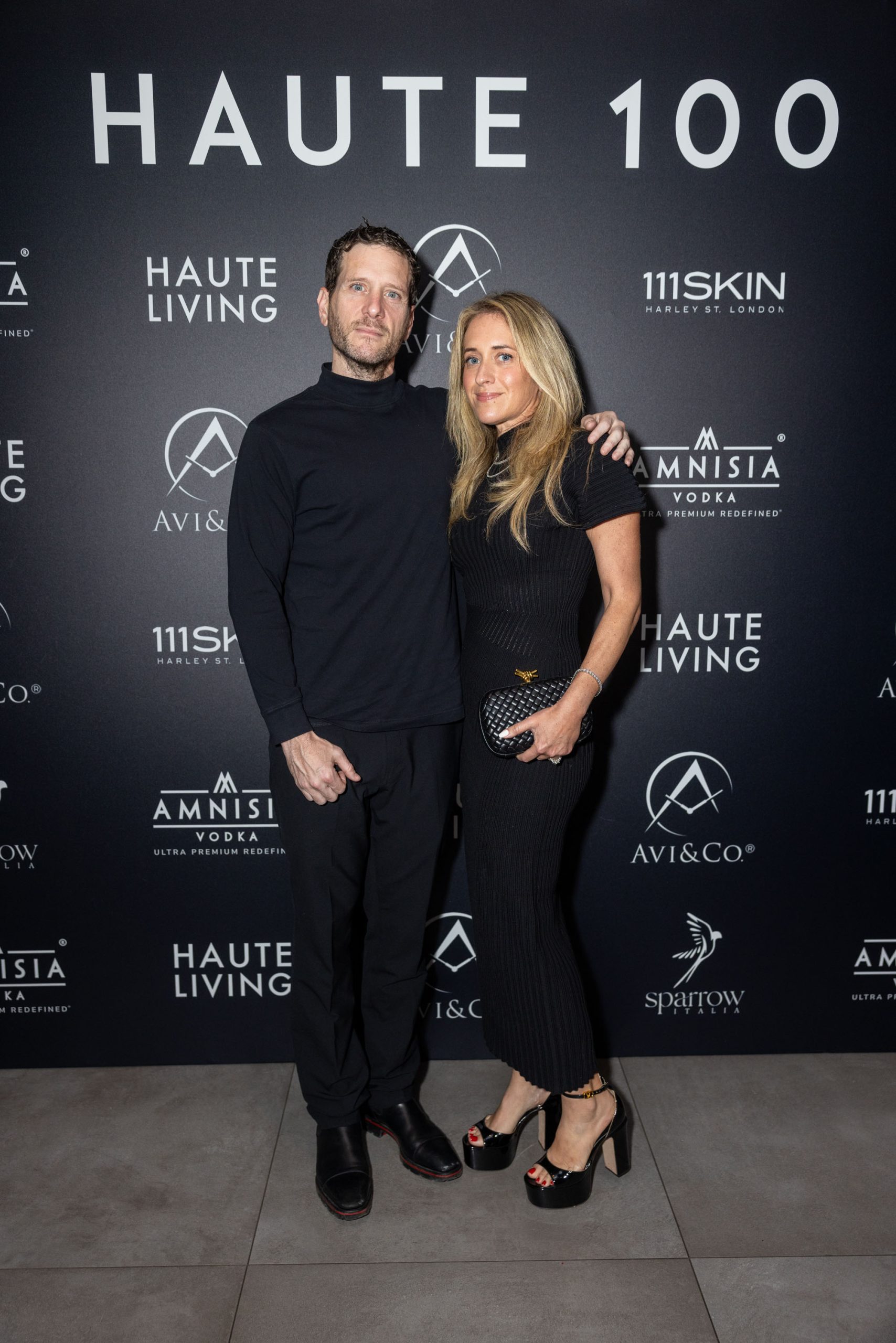 Haute Living Celebrates The Haute 100 With Avi & Co., Amnisia Vodka, & 111SKIN At Sparrow Italia