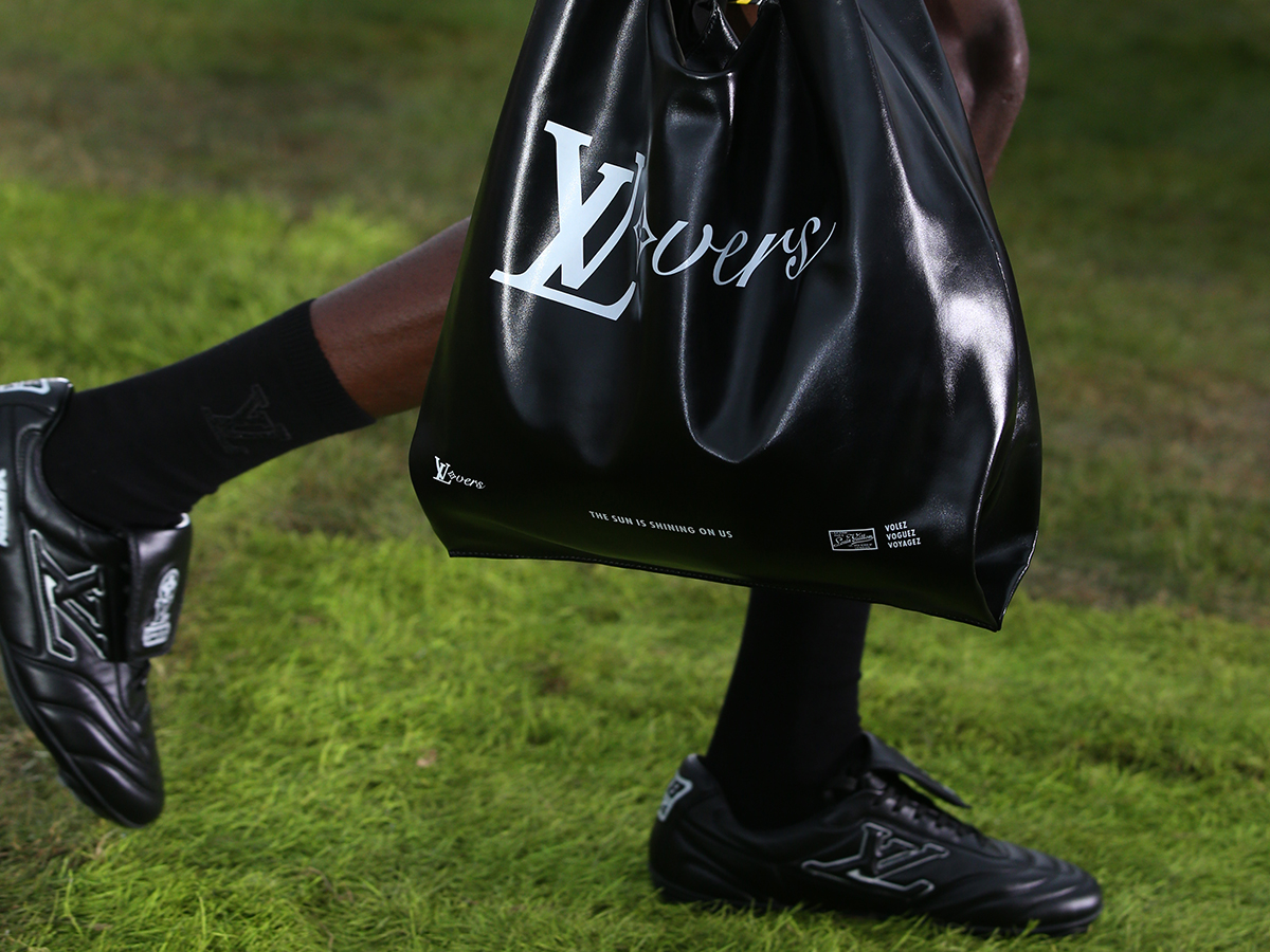 Louis Vuitton Kicks Off 2025 With A New Sneaker: The LV Footprint Soccer