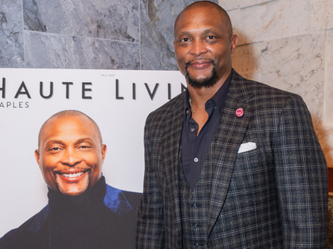 Haute Living Celebrates Eddie George At Sea Salt In Naples