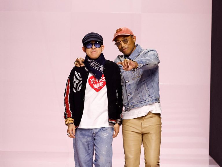 Pharrell Collabs With NIGO For The Louis Vuitton Men’s Fall-Winter 2025 Show
