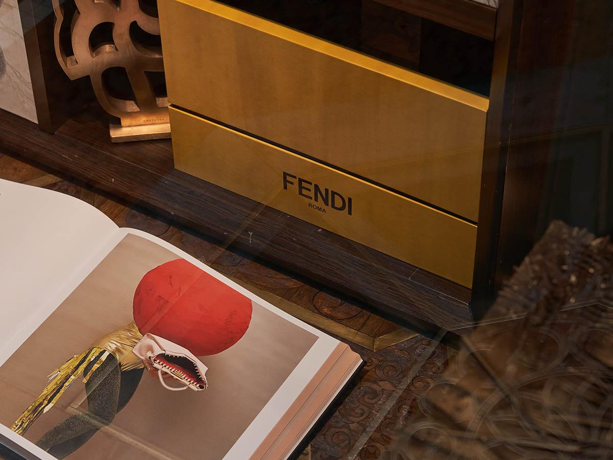 FENDI Takes Over Bookstores During Milan Fashion Week To Celebrate 100 Years