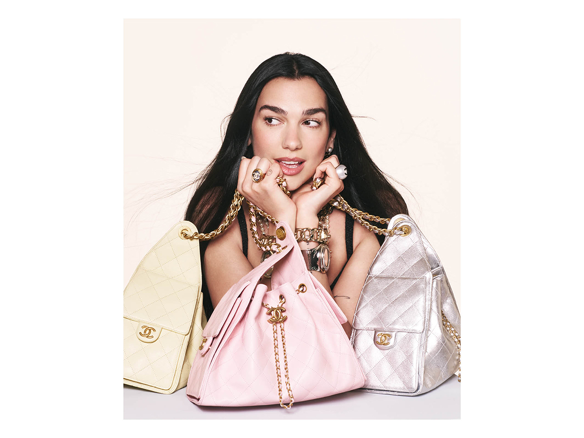 Jennie & Dua Lipa Are The New It Girls Starring In The Chanel 25 Handbag Campaign