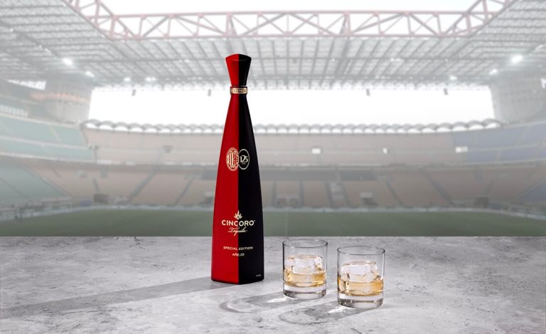 Cincoro Tequila & AC Milan Unveil Limited-Edition Bottle to Celebrate Club’s 125th Anniversary
