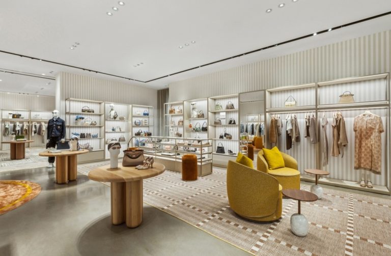 Fendi Expands Boston Copley Boutique With A New Modern Design