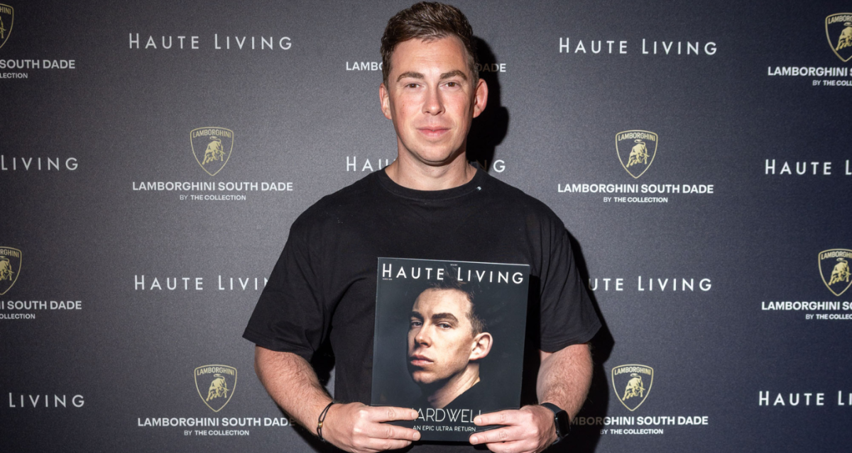 Haute Living And Lamborgini Celebrate Hardwell In Miami