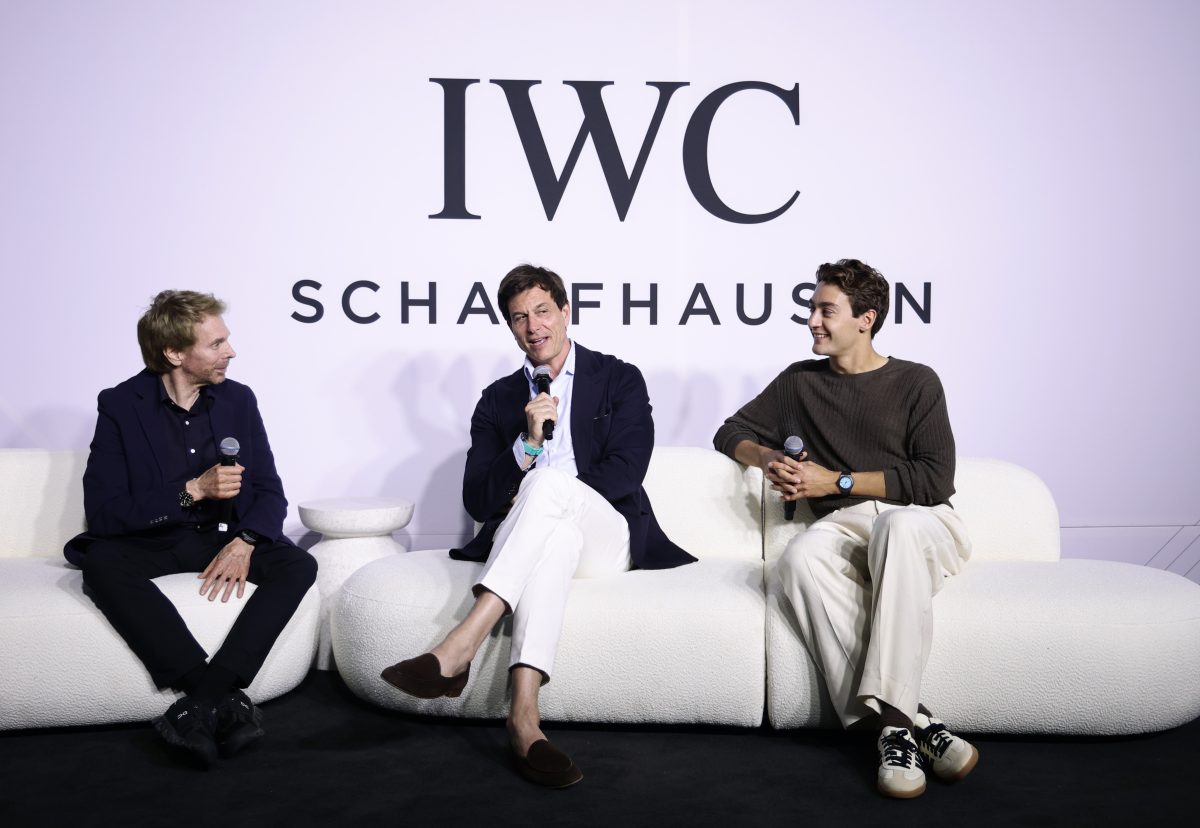F1 Fever Hits Miami With IWC, Mercedes-AMG Petronas, + The Stars Of The New “F1” Film
