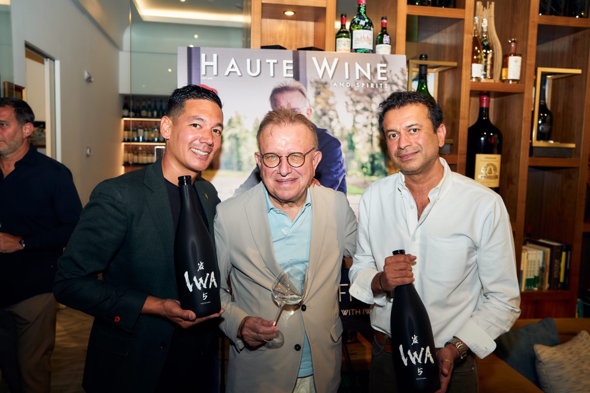 Haute Wine Society Toasts Richard Geoffroy’s IWA 5 at Maison MURA