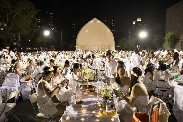 Daniel Boulud Joins Dîner en Blanc: A New York Night of Blooming Elegance