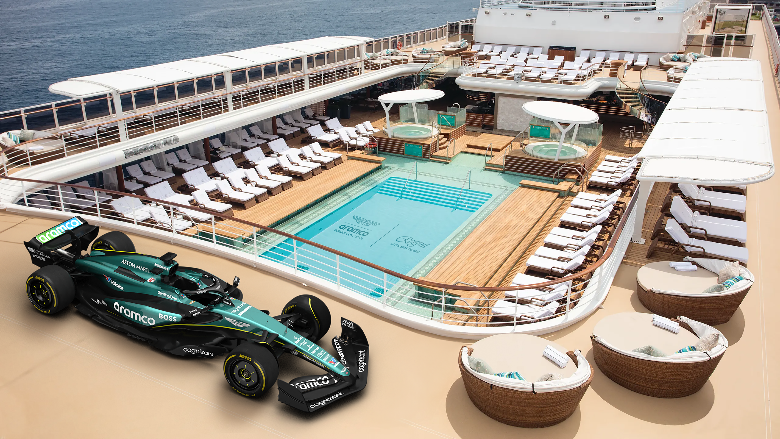 Cruising in the Fast Lane: Formula One Meets Regent Seven Seas
