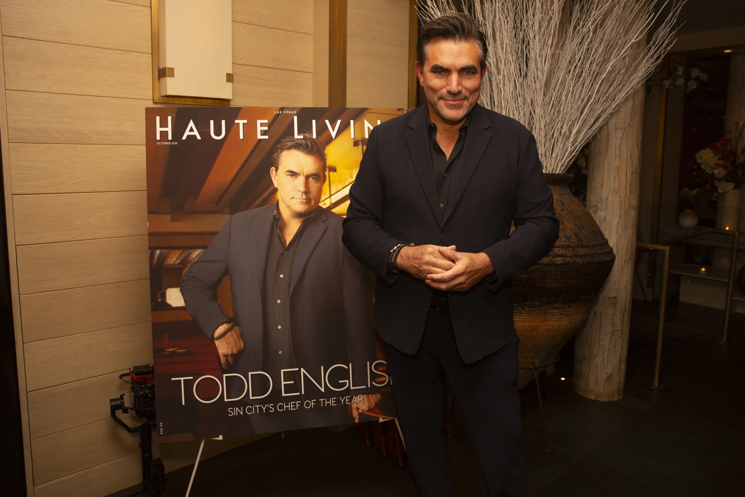 Haute Wine Society Dinner Honors Chef Todd English At Avra Estiatorio