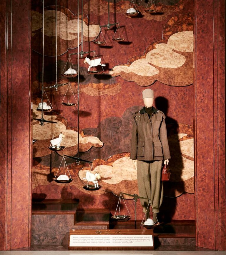 Loro Piana Unveils Exclusive Bergdorf Goodman Installation in New York City
