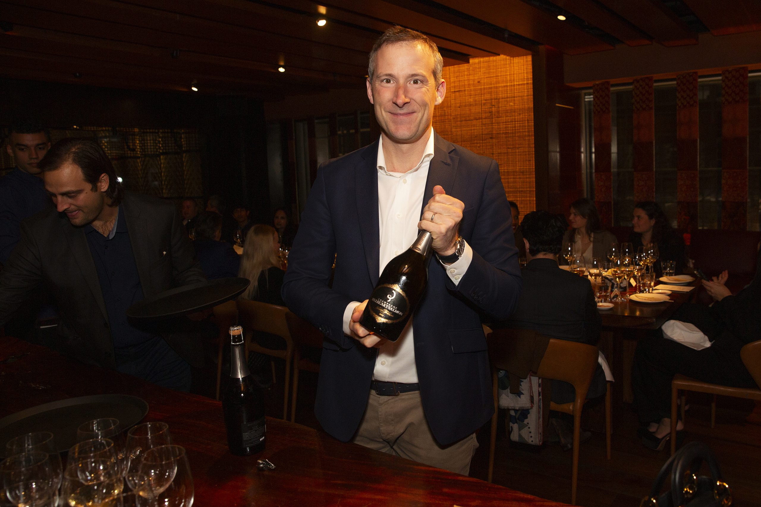 Haute Wine Society And Haute Living Celebrate Mathieu Billecart At Zuma New York