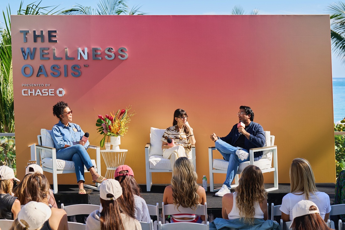 MIAMI ART WEEK GETS HEALTHY!  Lindsay Lohan & Gary Brecka Headline The Wellness Oasis Presented by Chase