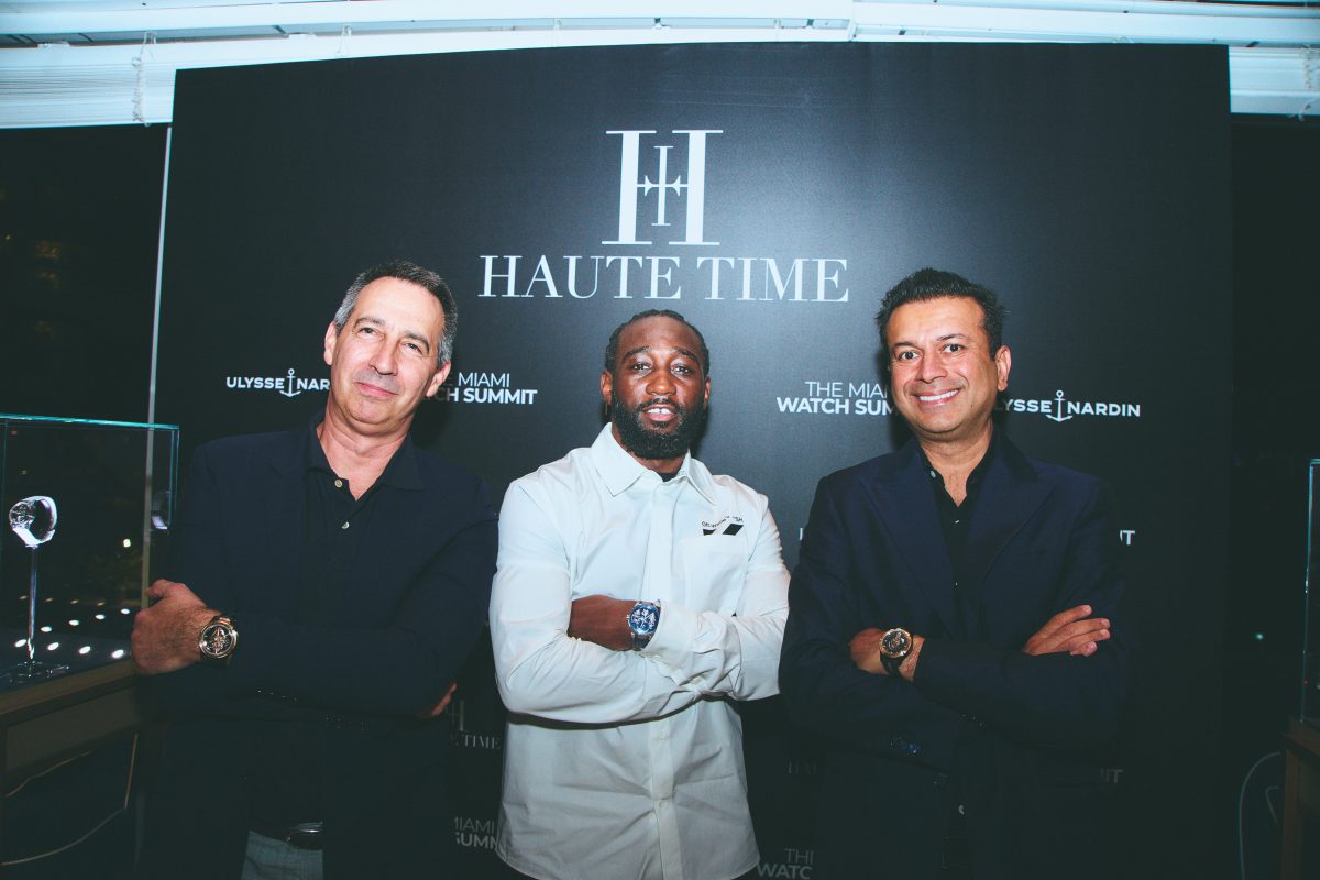 Haute Time In Partnership With Ulysee Nardin Celebrate Terence “Bud” Crawford At Cipriani Miami