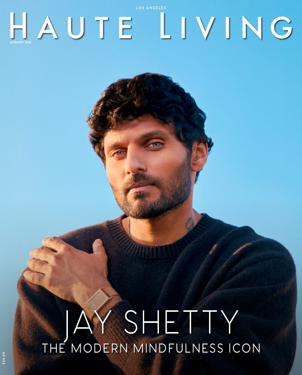 Jay Shetty Haute Living cover