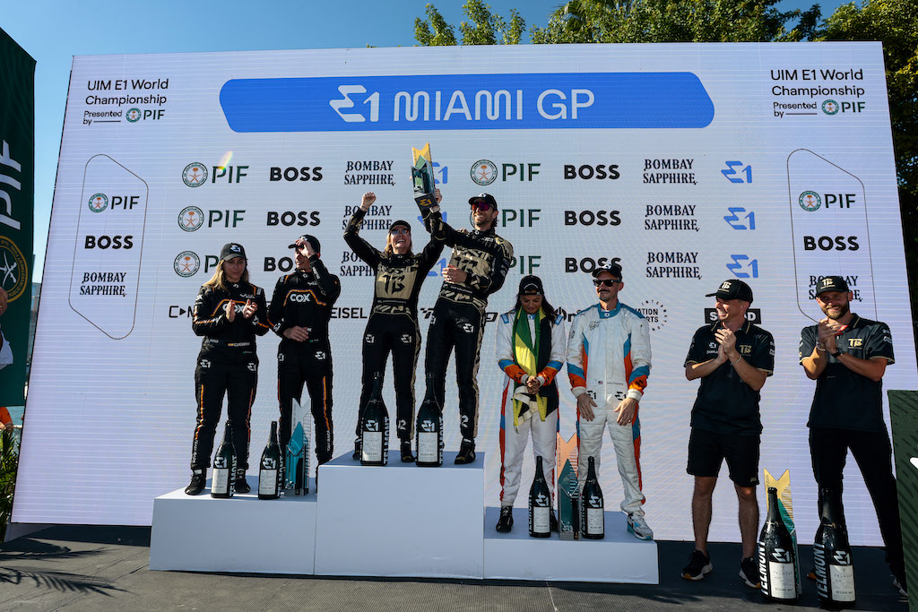 Tom Brady’s E1 Team Wins in Miami, Celebrating with Sustainable Champagne Telmont