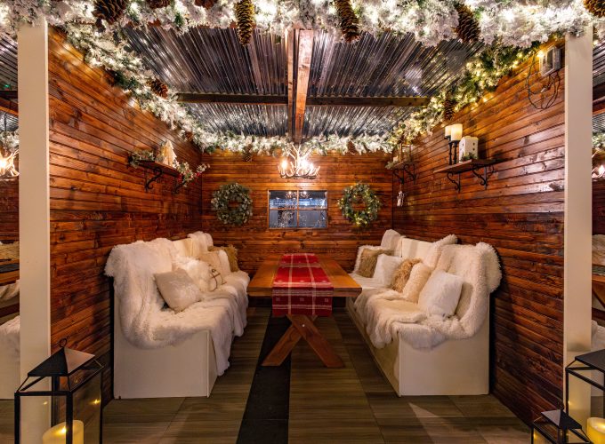 Winter in Los Angeles doesn’t typically come with snow-capped peaks or alpine lodges — but for a few magical months each year, Fairmont Century Plaza manages to conjure the feeling anyway. Returning for the season, Après LA: A Fairmont Century Plaza Chalet Experience transforms the hotel’s outdoor terrace into one of the city’s most transportive winter escapes, where candlelight flickers, fire pits glow, and chalet-style dining brings a touch of European après-ski romance to the heart of Century City. Opening November 22, the experience unfolds across five private chalets, each designed to feel intimate, cozy, and indulgent — the kind of place where evenings stretch longer than planned and conversations linger over one more cocktail. Snow-dusted greenery frames the space, while plush seating and warm textures soften the crisp evening air, creating an atmosphere that feels worlds away from the usual Los Angeles rhythm. Each chalet accommodates two to eight guests for a 90-minute dining experience, with seating available from 3:30 p.m. to 9:30 p.m. Check-in begins at The Bar, making it easy to ease into the evening with a cocktail before slipping into your own private winter hideaway. Reservations are complimentary, with a $25 per-person cancellation fee applied within 24 hours — a small commitment for one of the most coveted seasonal reservations in the city. The menu is unapologetically comforting and perfectly calibrated for cold-weather indulgence. Guests can gather around signature cheese fondue, share a curated charcuterie board from Lumière, and explore a festive cocktail lineup created in partnership with The Macallan, the chalet’s distinguished beverage collaborator. New this season, Macallan tasting flights take center stage, inviting guests to explore rare and premium expressions alongside chalet classics like The Red Thread (built on Macallan 12 Double Cask), the Spiced Pear Hot Toddy, and the fan-favorite Espress-ski Martini — the kind of drink that feels especially right when wrapped in a blanket under the stars. For those who don’t want the night to end, Fairmont Century Plaza makes lingering effortless. The Après LA room offer provides 20% off accommodations, allowing guests to quite literally “take the elevator home” after dinner — no rideshares, no rush, just a seamless transition from festive evening to restful night. Adding an extra layer of luxury, the hotel introduces its Canada Goose Lending Program exclusively for Fairmont Gold guests this winter. A curated selection of outerwear is available to borrow during the stay, offering both warmth and style for chalet evenings outdoors — and a rare opportunity to test-drive the brand’s newest silhouettes in real-world conditions. Fairmont Chalet Excursion