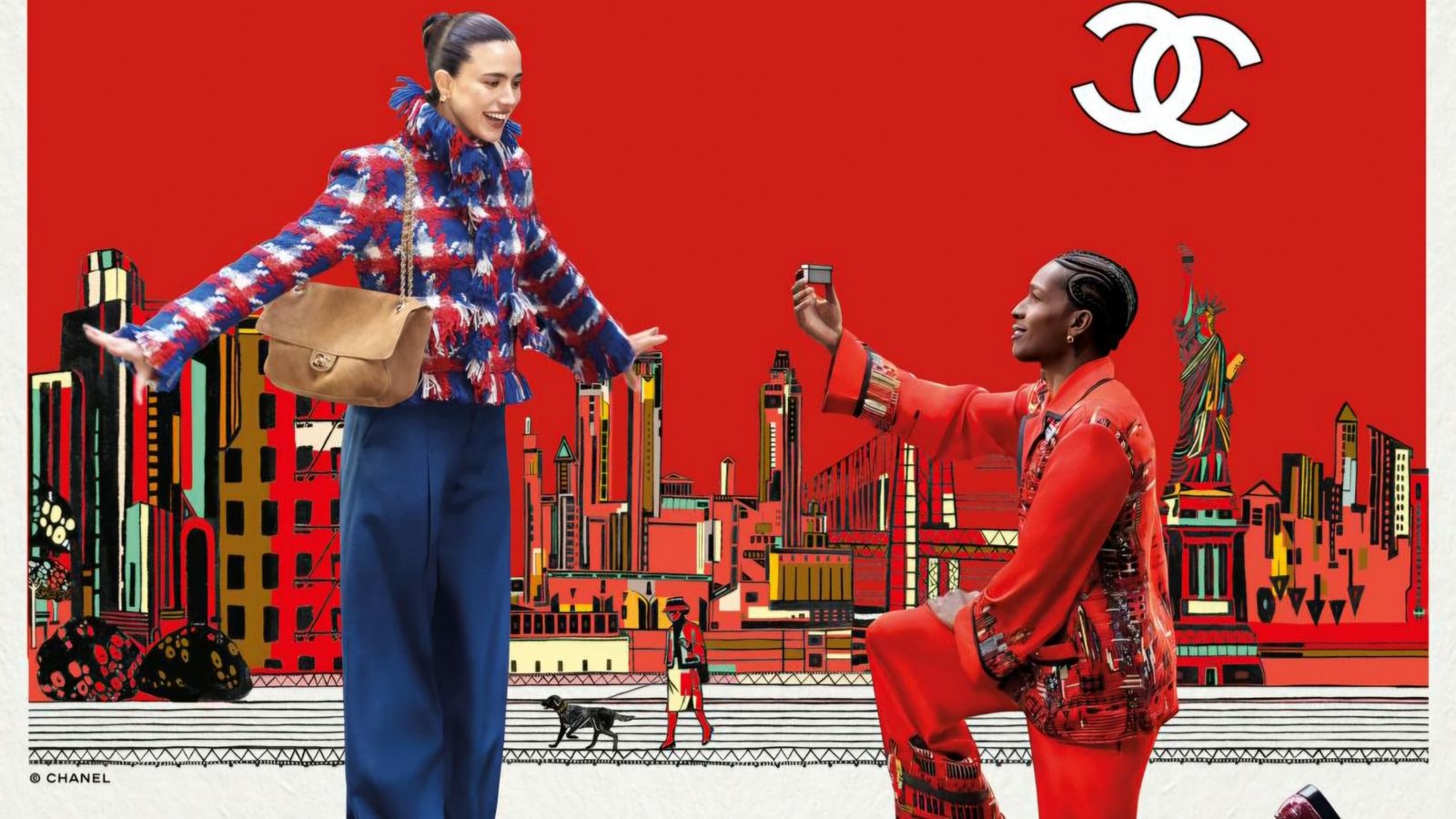 CHANEL Drops Métiers d’art 2026 Teaser Film Starring Margaret Qualley and A$AP Rocky