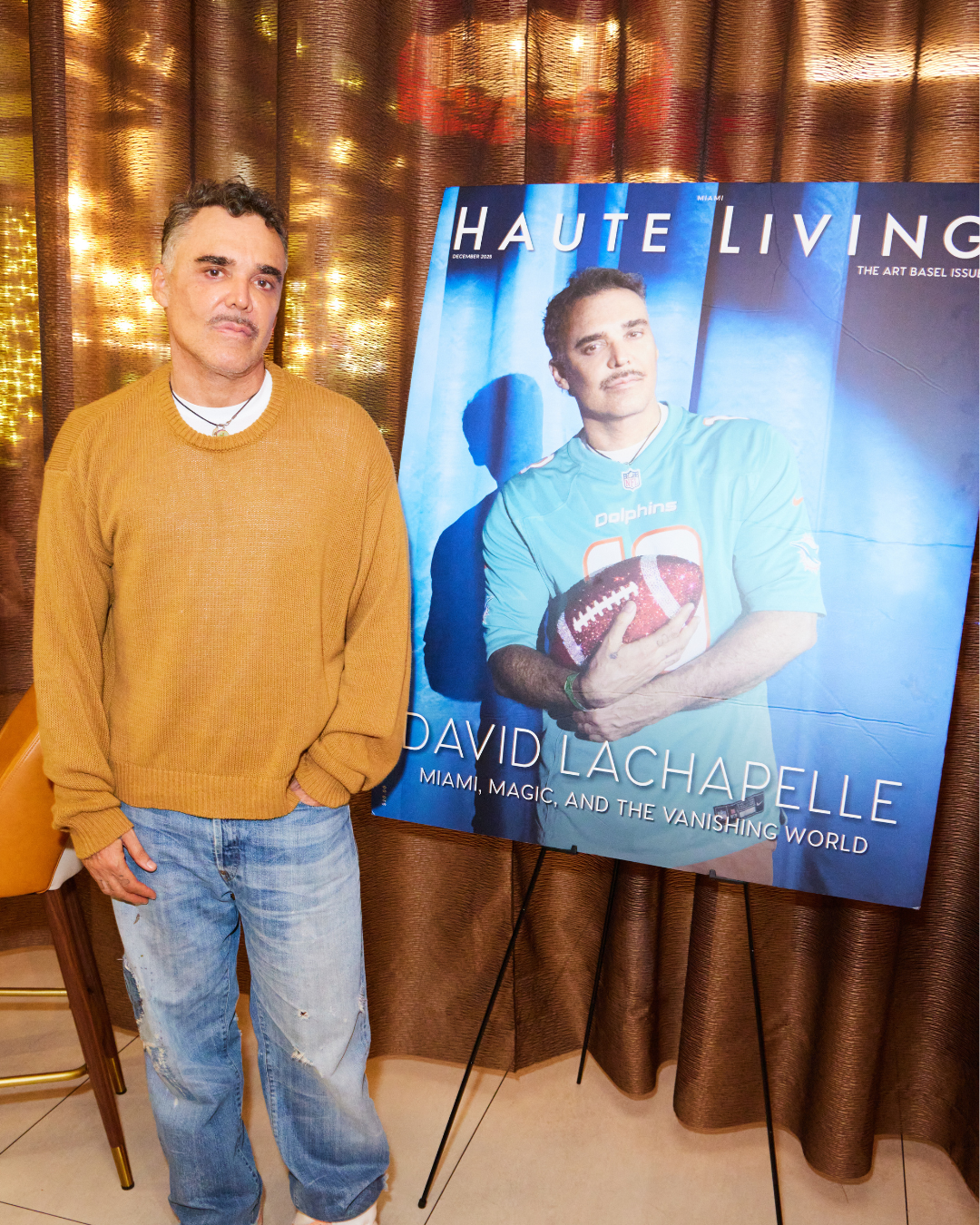 Inside the Art Basel Dinner Honoring David LaChapelle at Serafina
