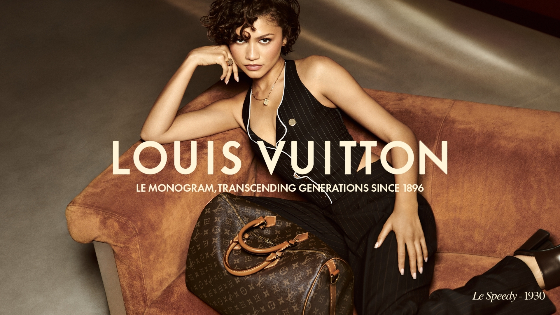 Zendaya Stars in Louis Vuitton’s Campaign Celebrating 130 Years of the Monogram