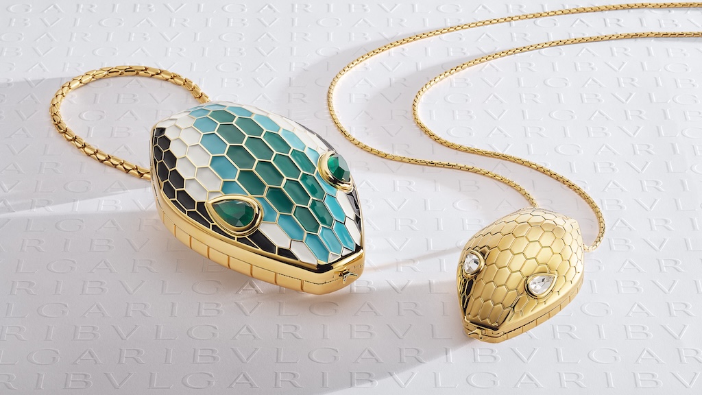 Bvlgari Icons Minaudière Turns the Evening Clutch Into Sculpture