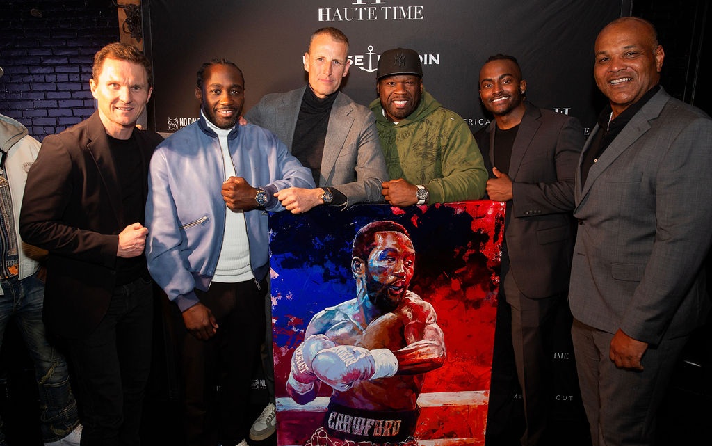 Terence Crawford Honored at Exclusive New York Retirement Dinner Hosted by Haute Living and Ulysse Nardin