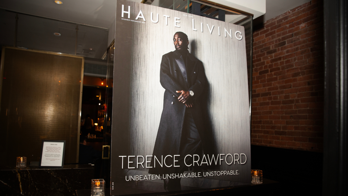 Terence Crawford Honored at Exclusive New York Retirement Dinner Hosted by Haute Living and Ulysse Nardin