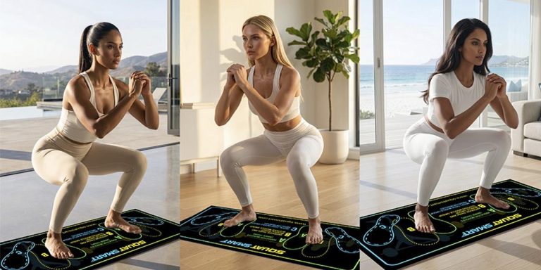 Squat Smart Is the Fitness Mat Changing At Home Glute Workouts This Summer