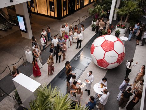Jon-Paul Wheatley’s “Badly Drawn Ball” Arrives Among Miami’s Most Luxurious Shopping