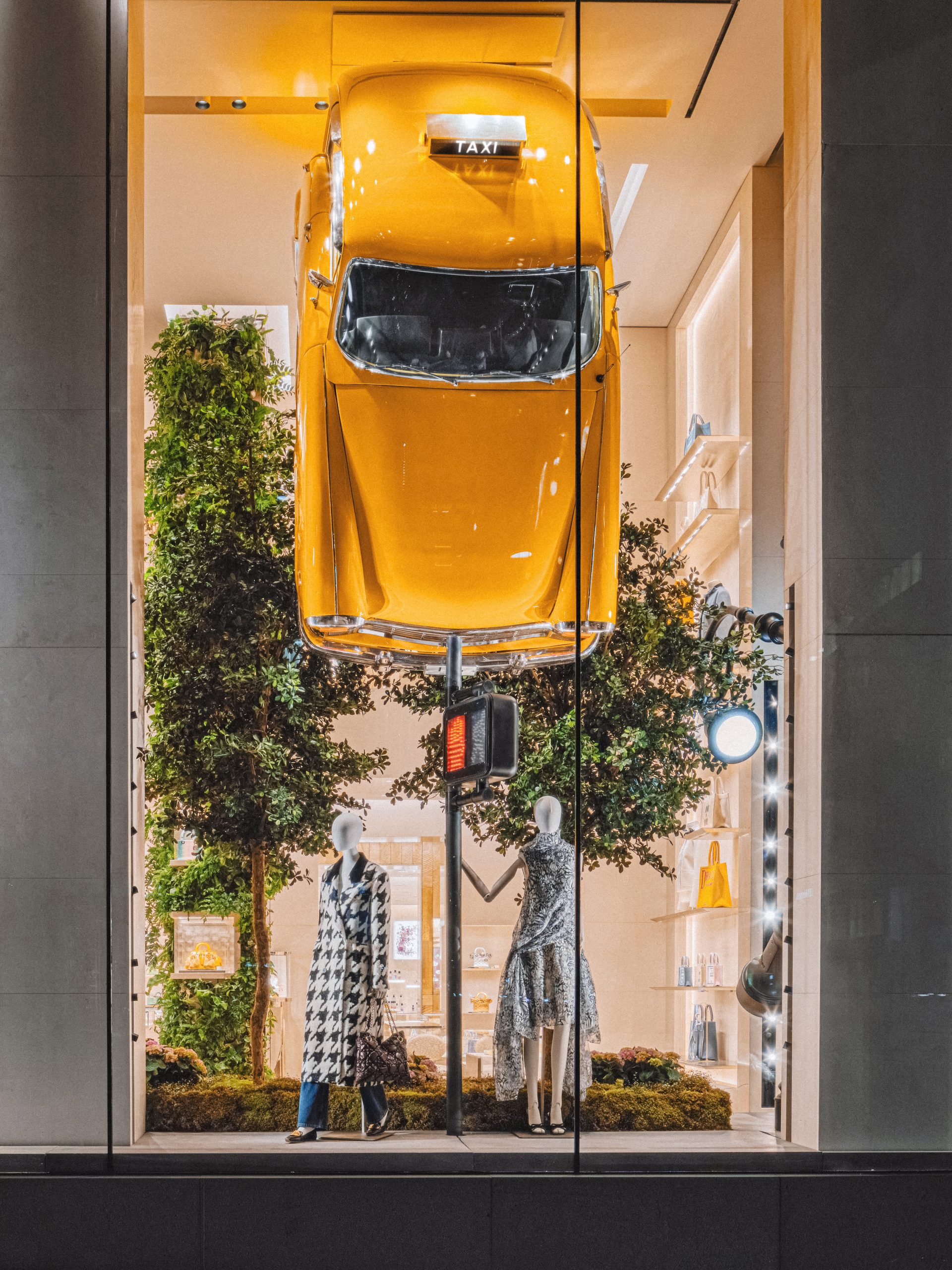 Alex Chinneck's Surrealist Sculptures Have Taken Over the House of Dior in New York and Beverly Hills