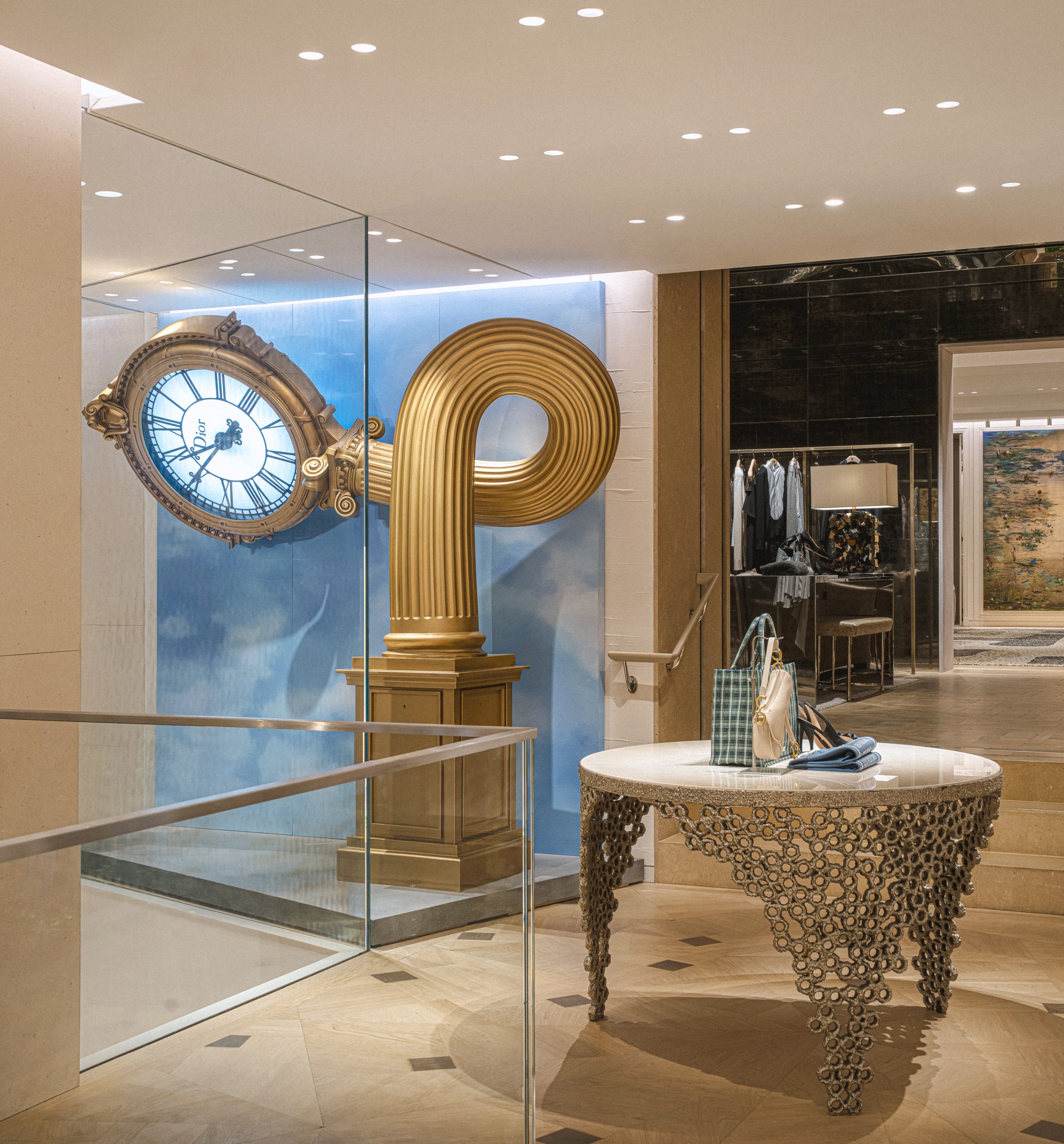 Alex Chinneck's Surrealist Sculptures Have Taken Over the House of Dior in New York and Beverly Hills