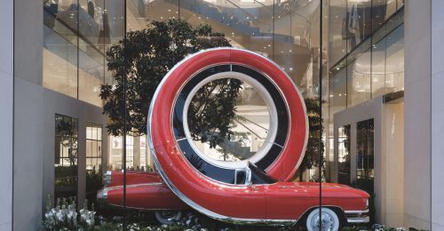 Alex Chinneck's Surrealist Sculptures Have Taken Over the House of Dior in New York and Beverly Hills