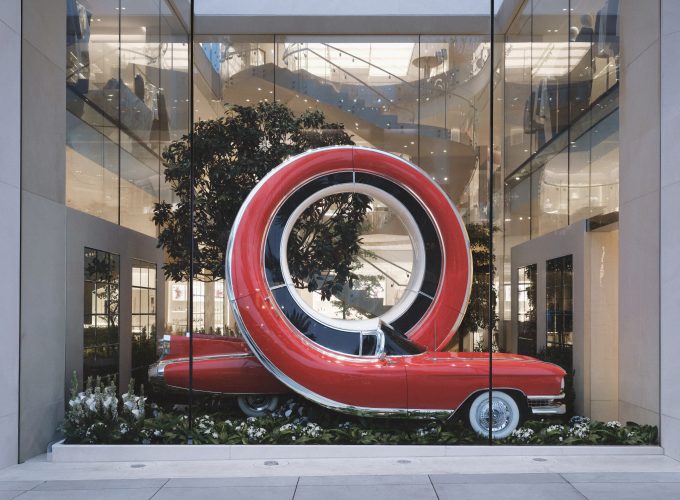 Alex Chinneck's Surrealist Sculptures Have Taken Over the House of Dior in New York and Beverly Hills